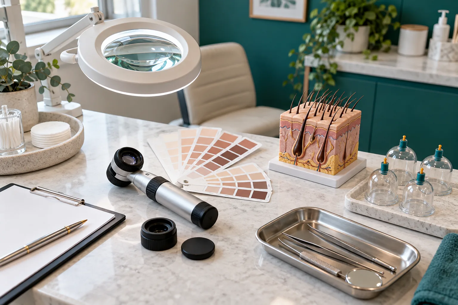 Topic-specific editorial photograph for Cupping for skin or hair concerns
