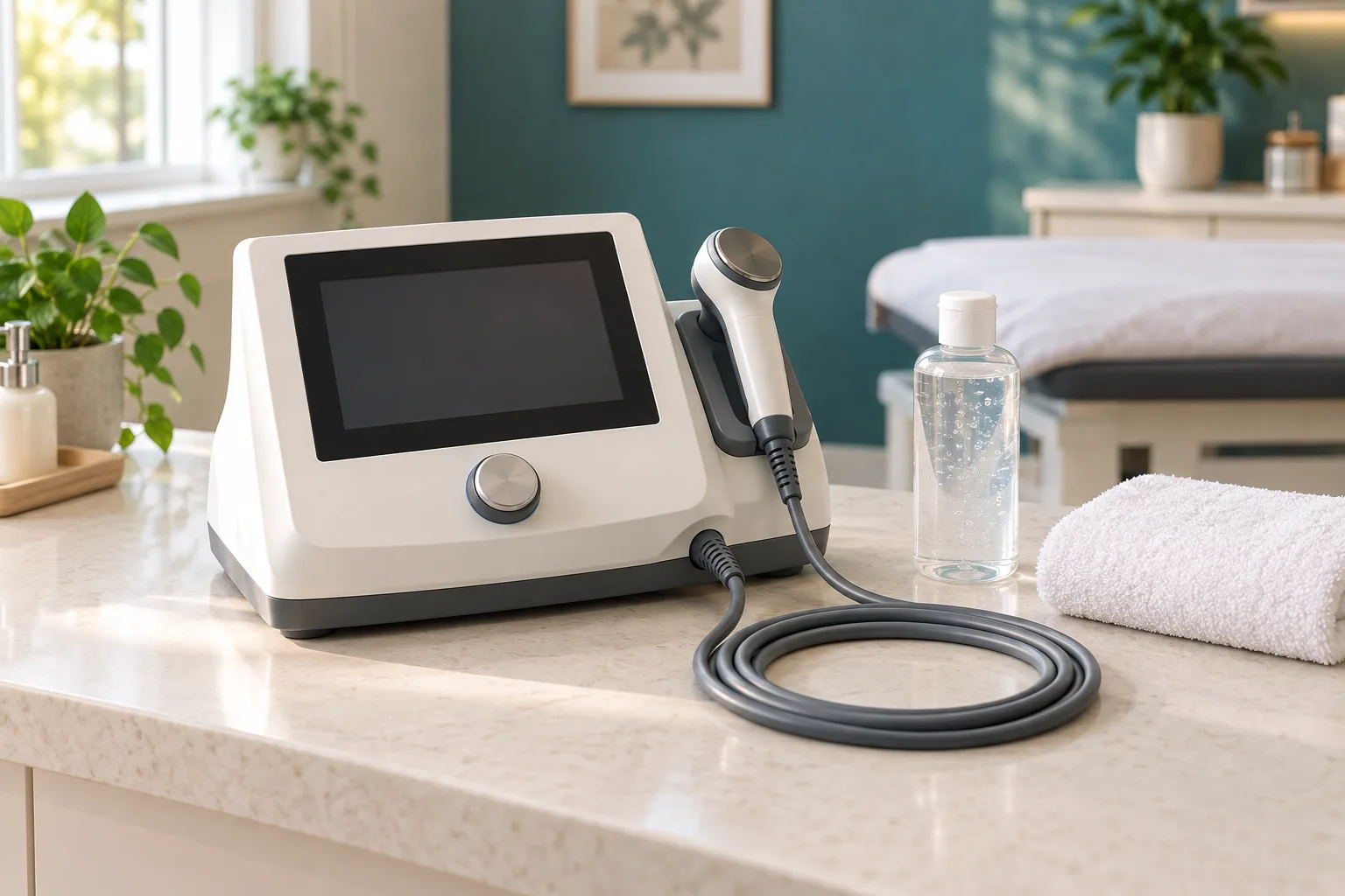 Topic-specific editorial photograph for Therapeutic ultrasound questions