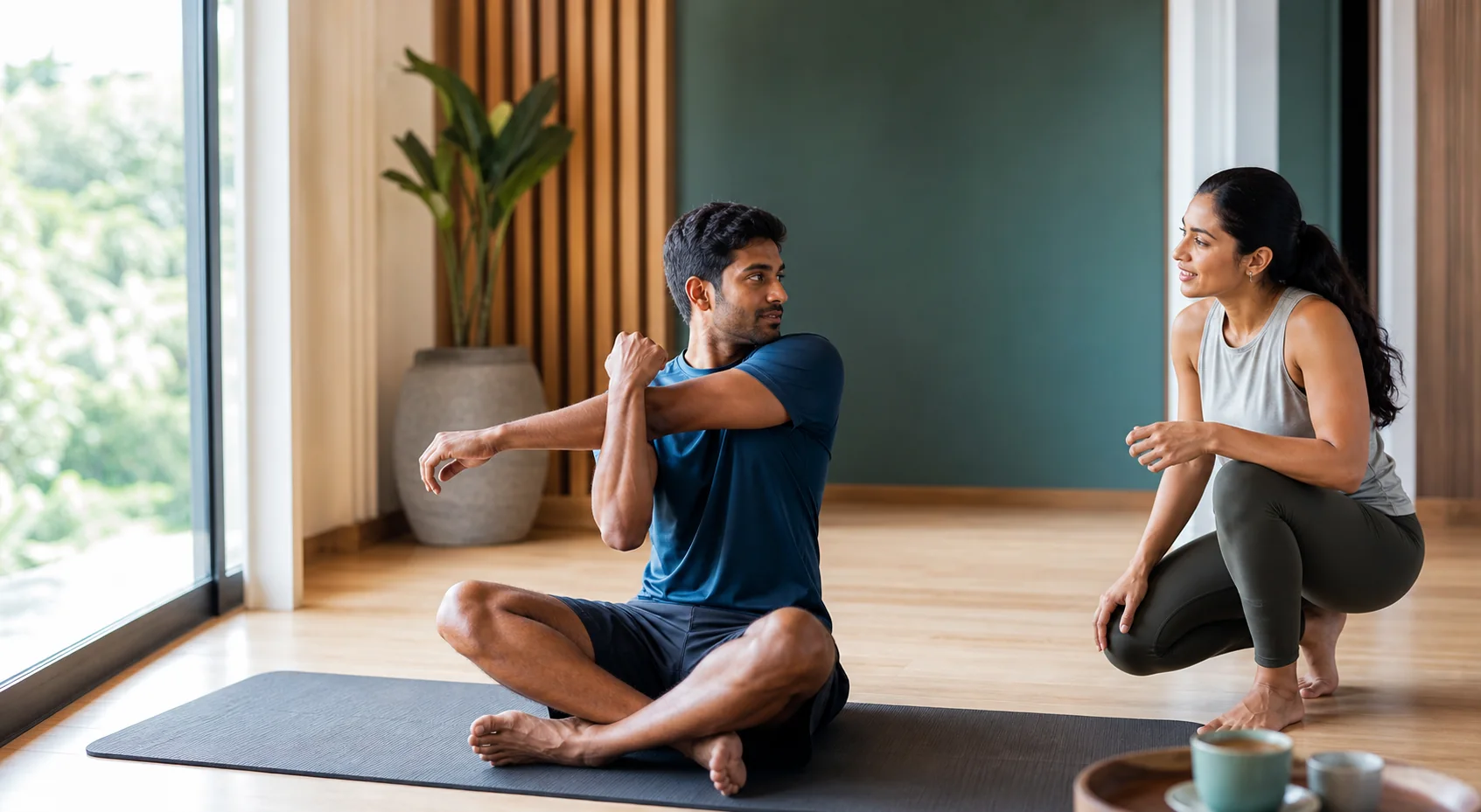 A guided mobility conversation after training