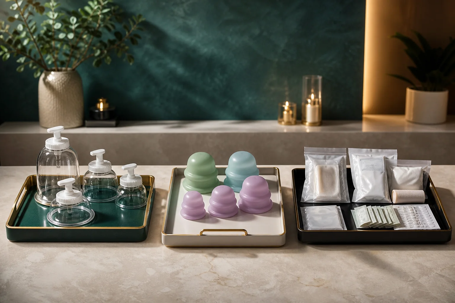 An original editorial scene supporting Cupping and Hijama services